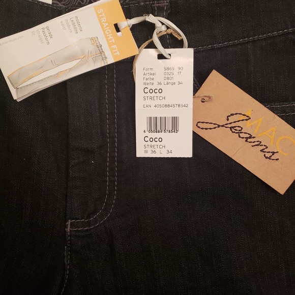 MAC Women’s Denim Coco Stretch Straight Fit - Picture 4 of 6